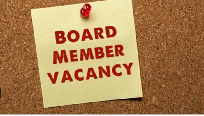 Board Member Vacancy